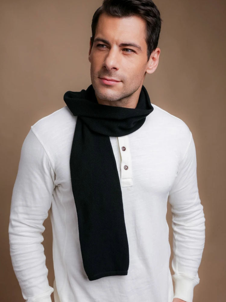 Hypoallergenic Knit Tube Scarf