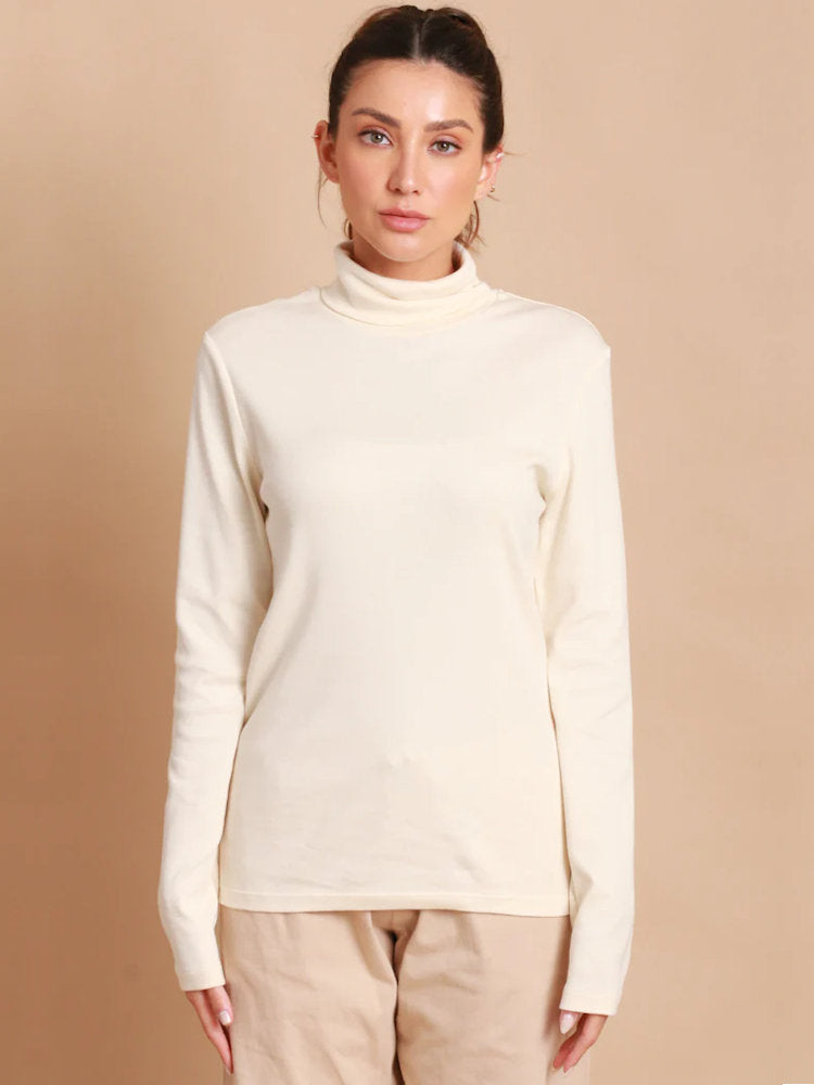All Cotton Women's Turtleneck