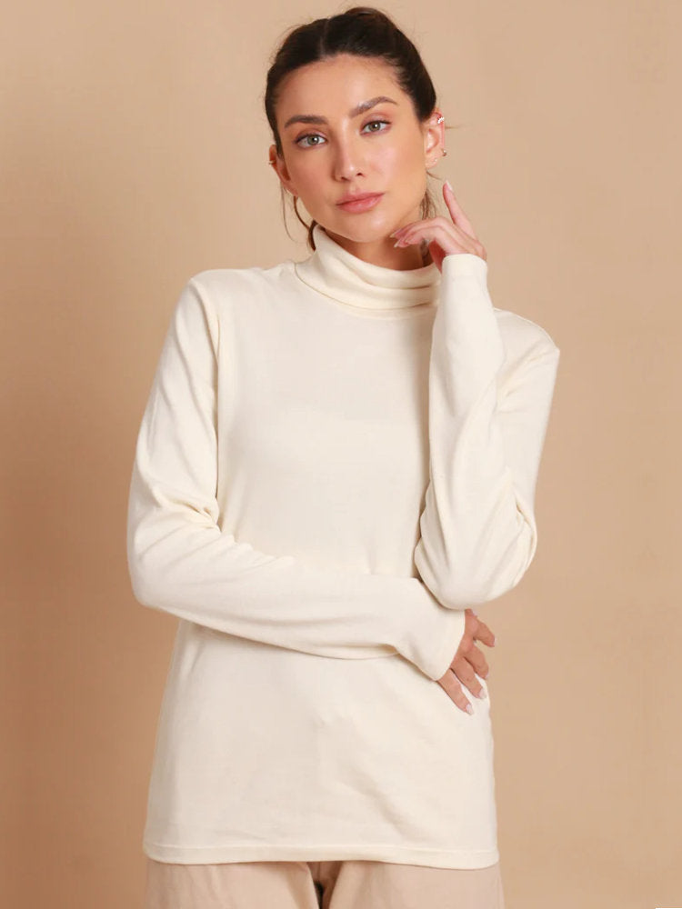All Cotton Women's Turtleneck