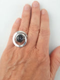 Open Curly Q Ring