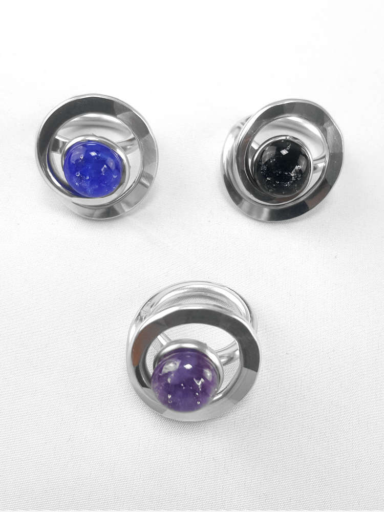 Open Curly Q Ring