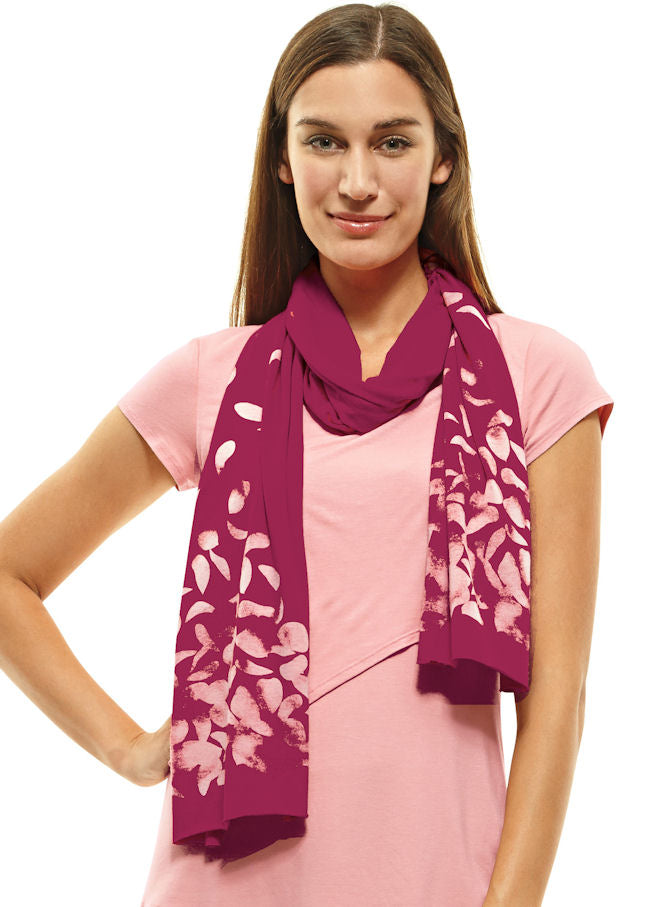 Petal Print Scarf
