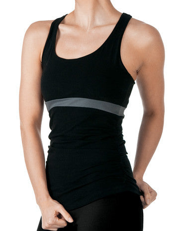 Poly Shirred Tank