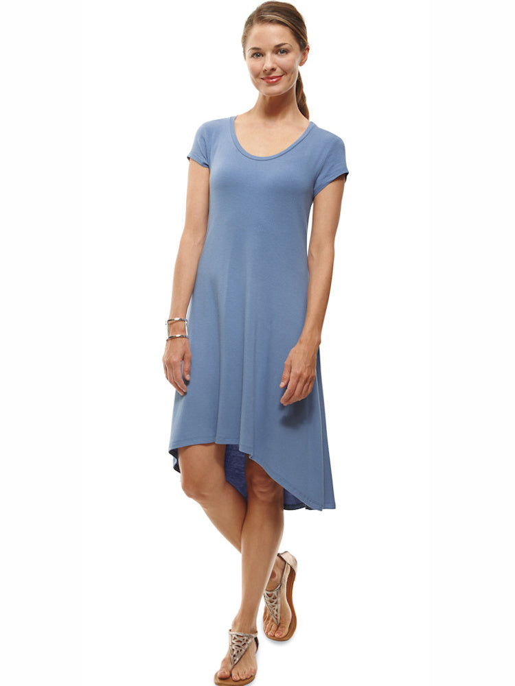 Cascade Tee Dress