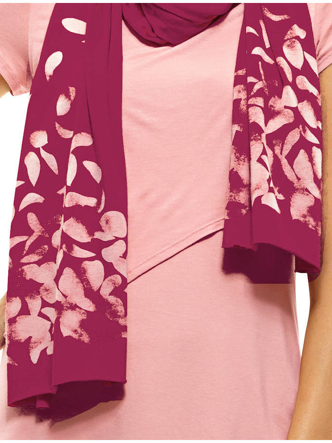 Petal Print Scarf