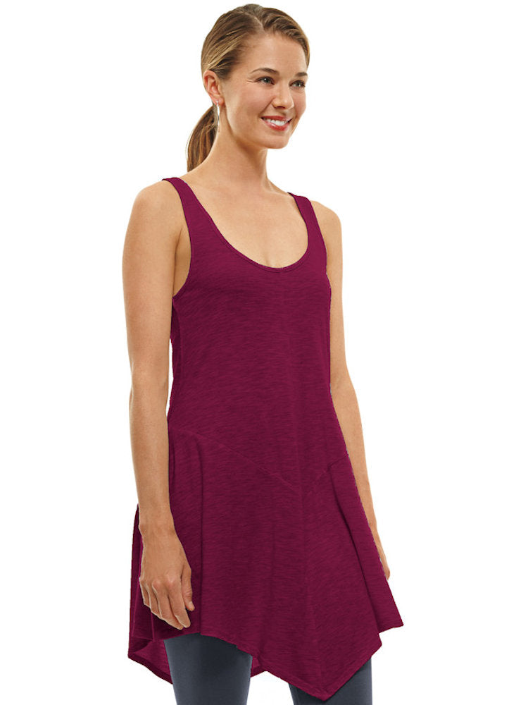 V Waist Tunic Tank