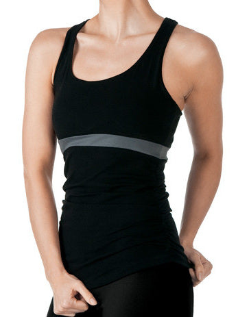 Poly Shirred Tank