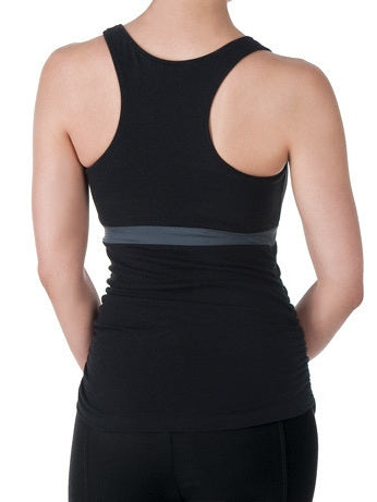 Poly Shirred Tank