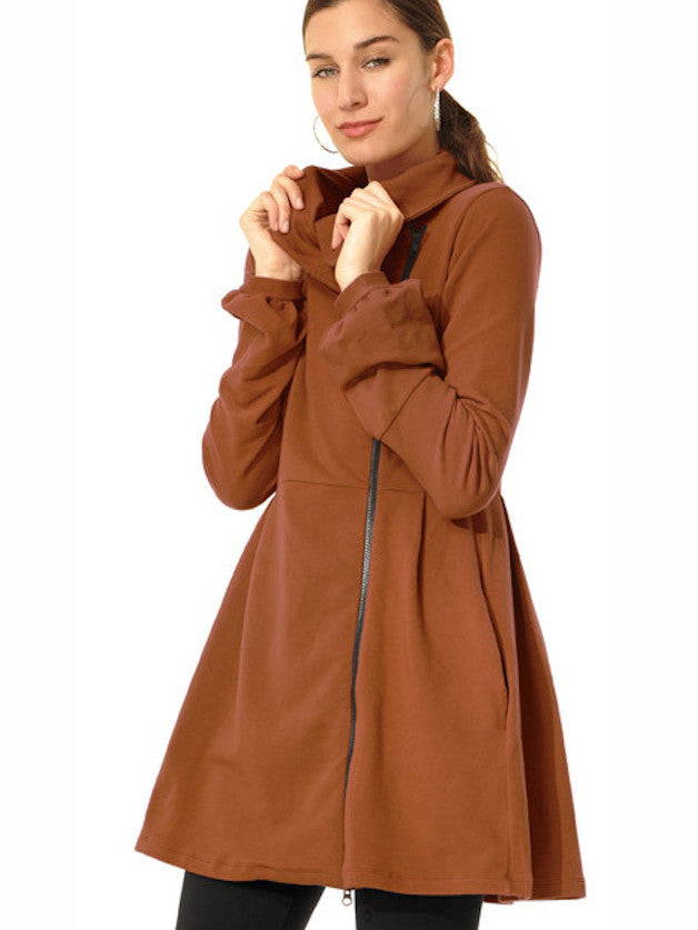 Side Zip Coat