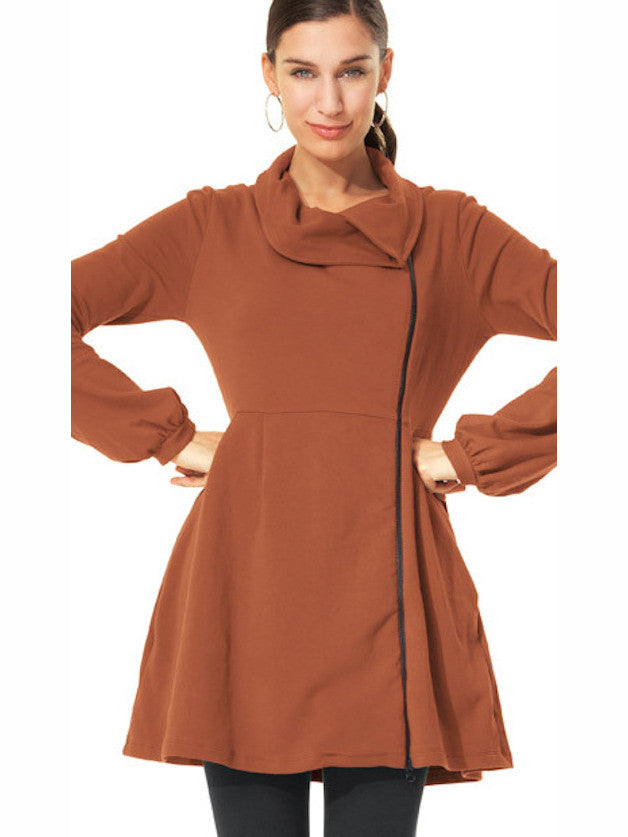 Side Zip Coat