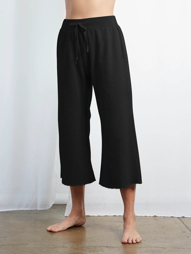 Fleece Cropped Pant