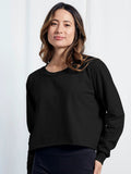 Fleece Cropped Pullover