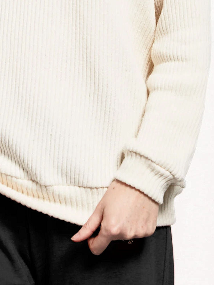 Boyfriend Rib Sweater