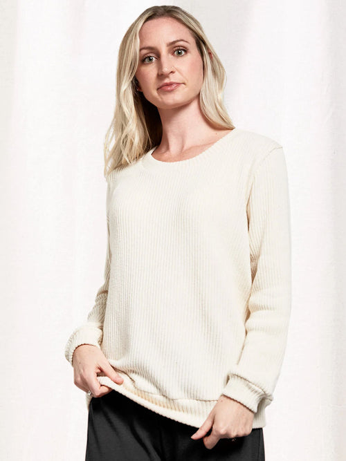 Boyfriend Rib Sweater