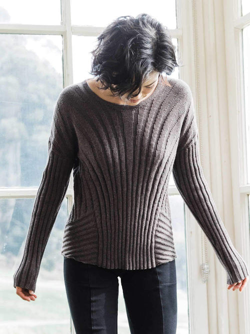 Boxy Rib Pullover