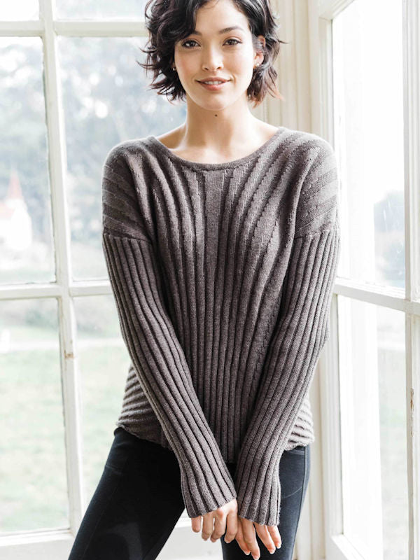 Boxy Rib Pullover