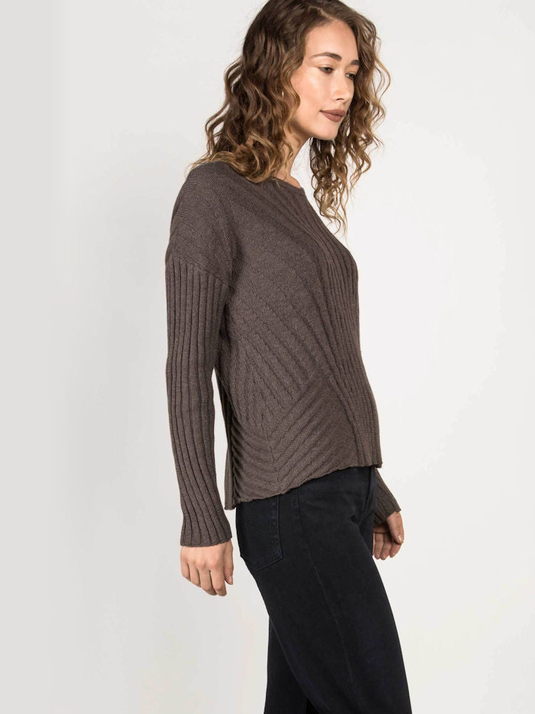 Boxy Rib Pullover