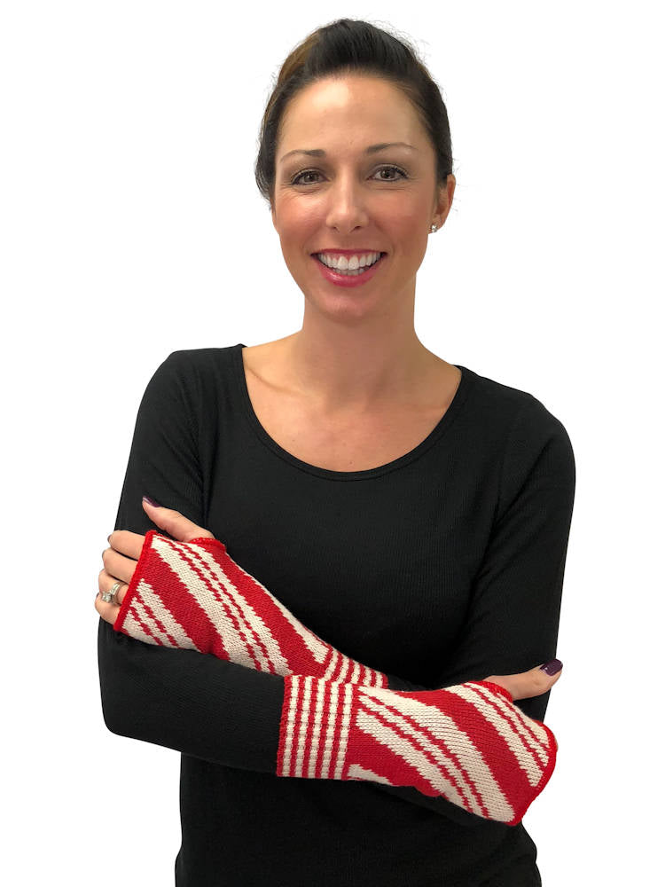 Candy Cane Hand Warmers