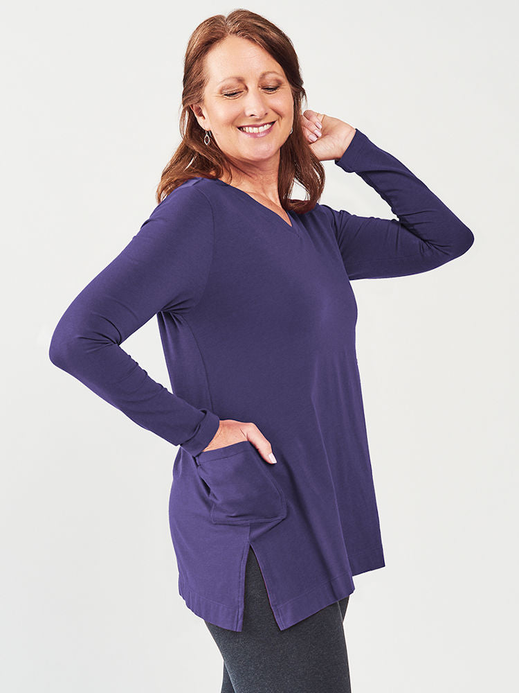 Long Sleeve Pocket Tunic