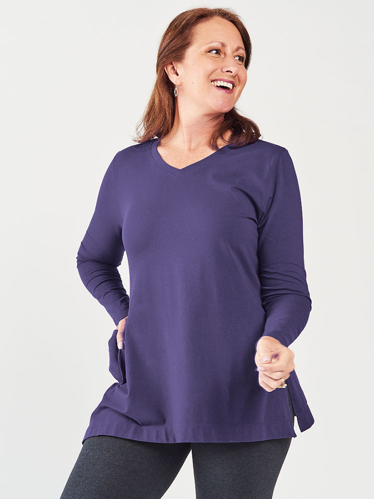 Long Sleeve Pocket Tunic