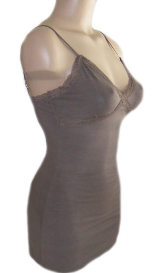 Soy Long Lace Cami - Size S