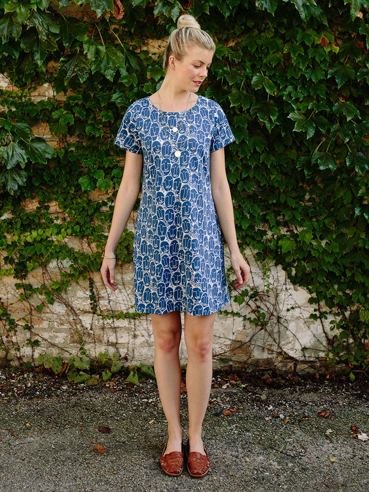 Hudson Shirtdress Faces