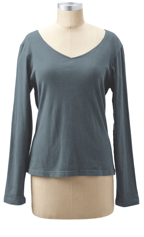 V-Neck Long Sleeve