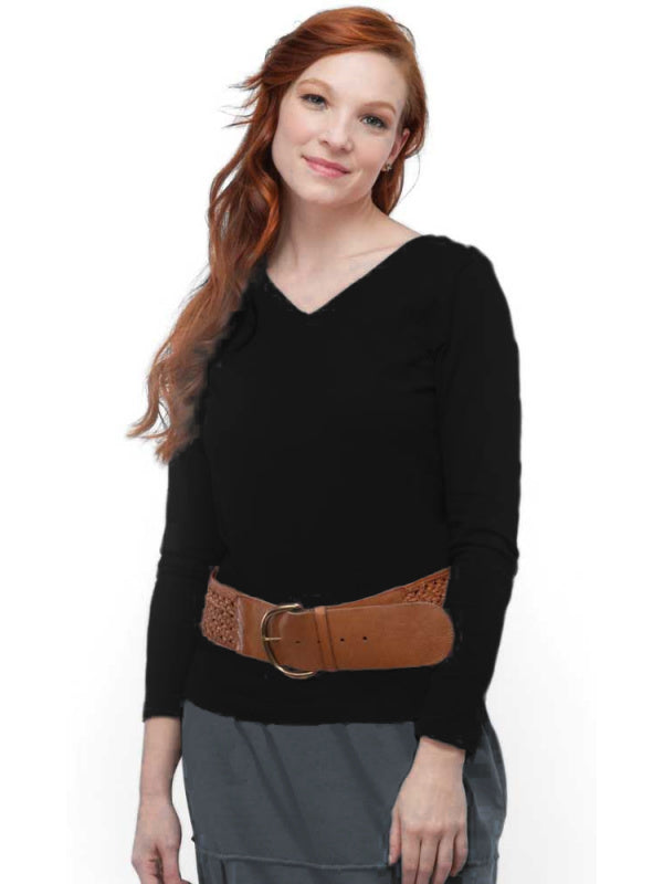 V-Neck Long Sleeve