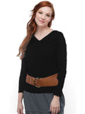 V-Neck Long Sleeve
