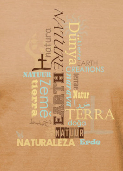Clay Dyed Nature Tee - Size S