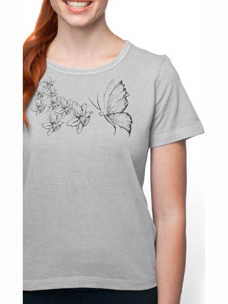 Butterfly Sketch Tee - Size M