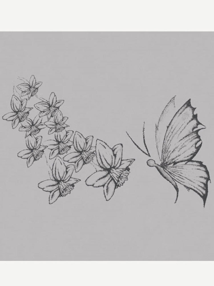 Butterfly Sketch Tee - Size M