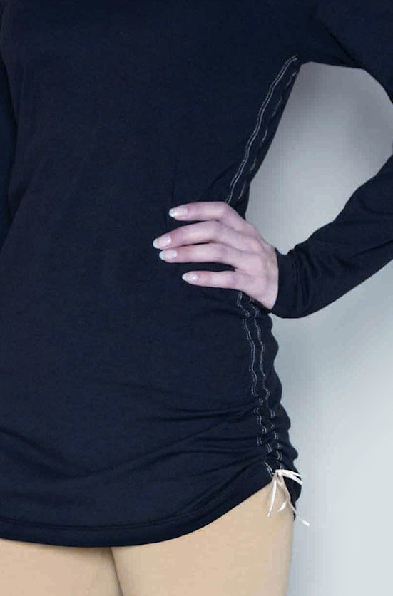 Adjustable Boat Neck Top