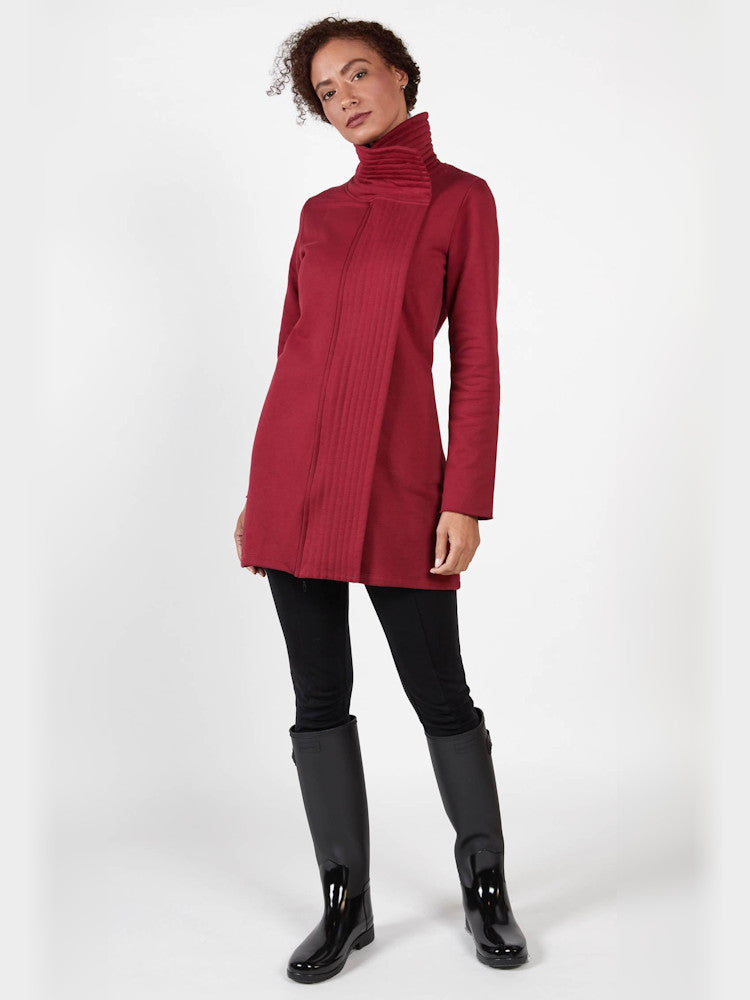 Fleece Zip Coat - Size L