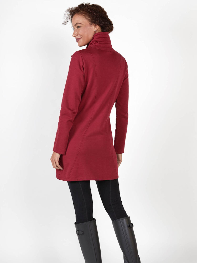 Fleece Zip Coat - Size L