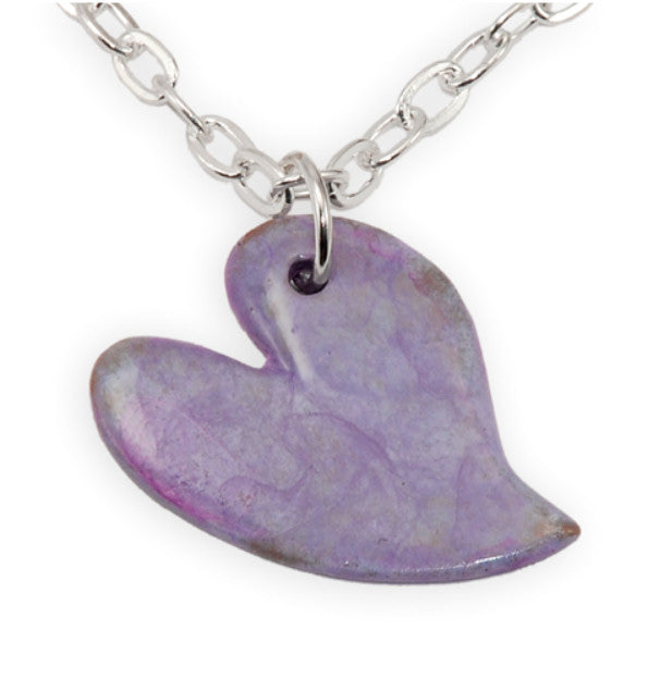 Love Bird Lavender Necklace