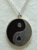 Yin Yang Peace Bronze Necklace
