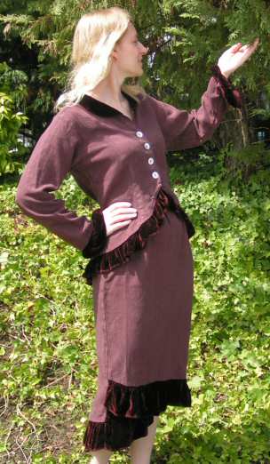 Cross Hem Skirt