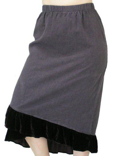 Cross Hem Skirt