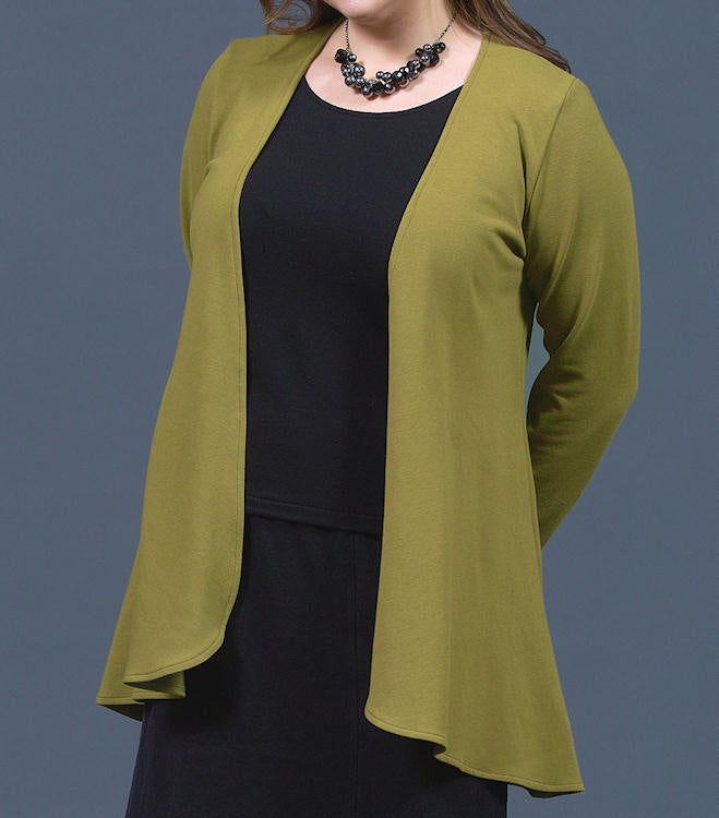 Open Front Cardigan - Plus Sizes