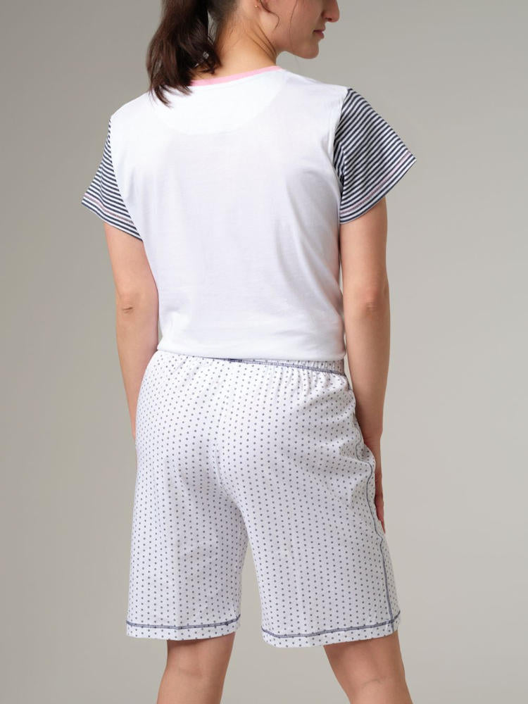 Polka Dot Pajama Shorts