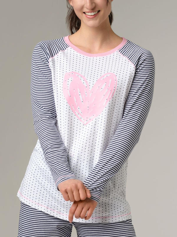 All My Heart Long Sleeve PJ Top