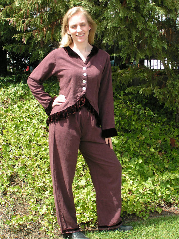 Velvet Ruffle Jacket