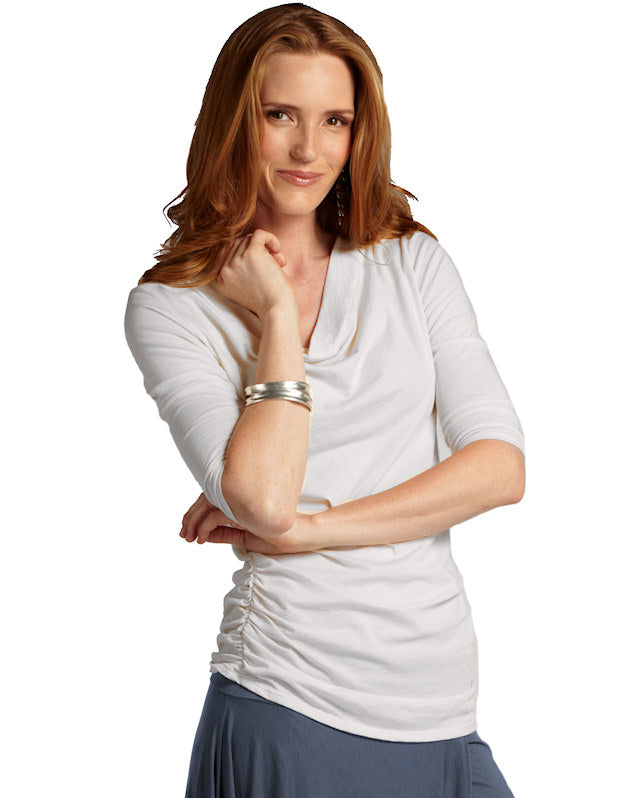 Sheer Drape Tee