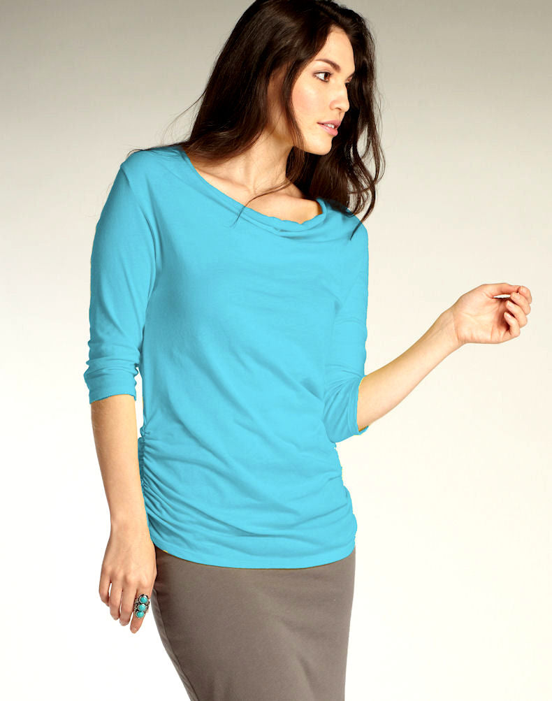 Sheer Drape Tee