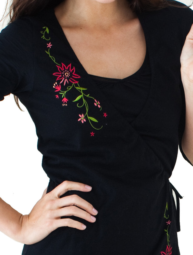 Embroidered Cardigan