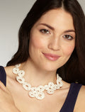 Organic Cotton Beaded Necklace