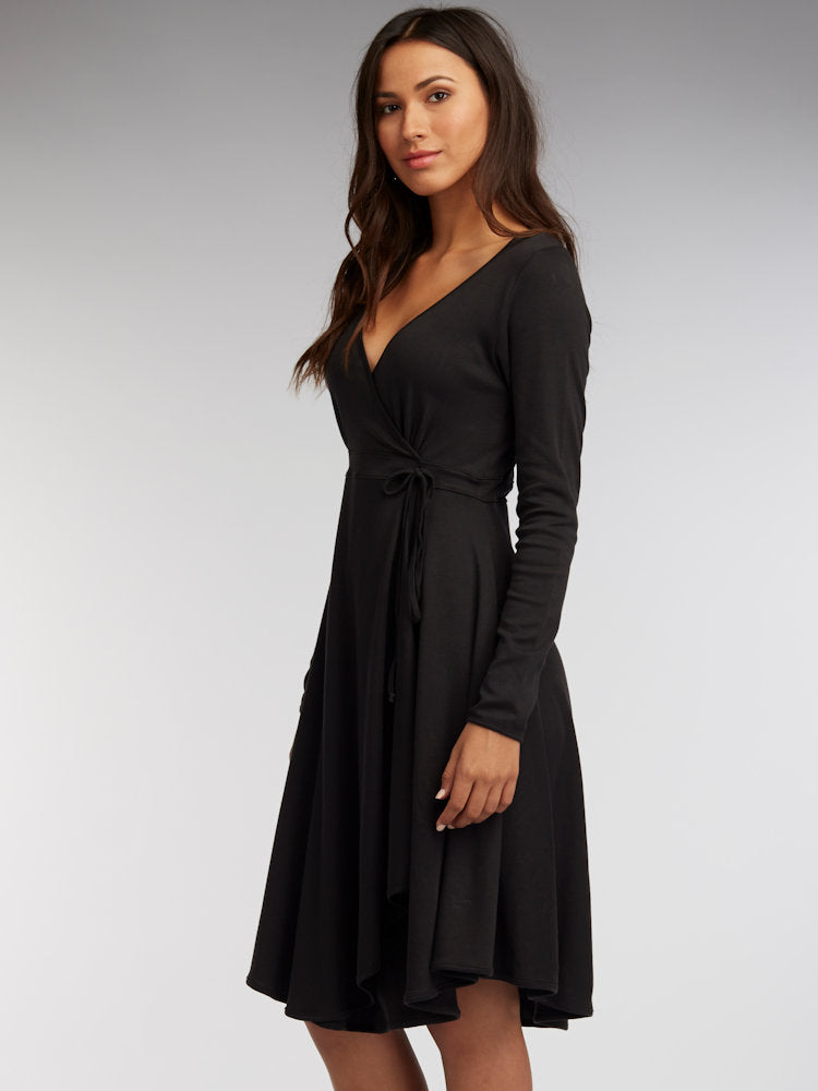 Luxe Wrap Dress