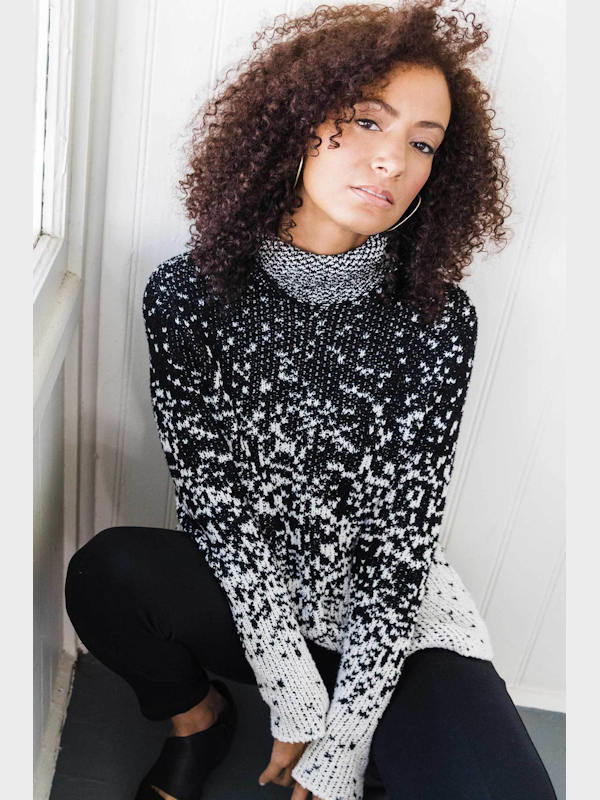 Confetti Funnel Neck - Size M