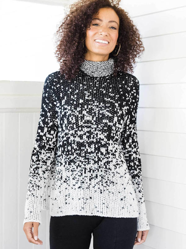 Confetti Funnel Neck - Size M